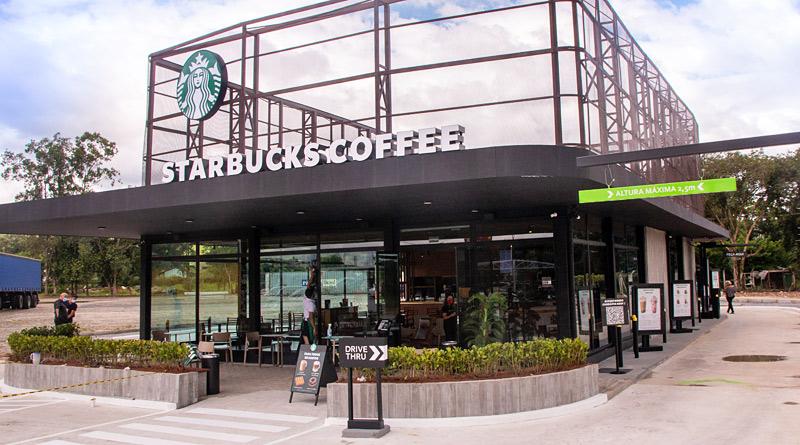 Starbucks inaugura 1ª loja no formato drive-thru no Brasil