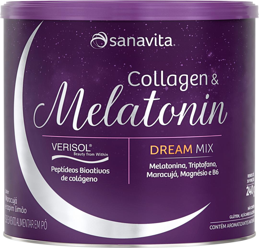 Sanavita apresenta Collagen & Melatonin