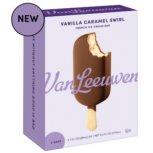 INTERNACIONAL: Van Leeuwen lança linha Premium de picolés veganos