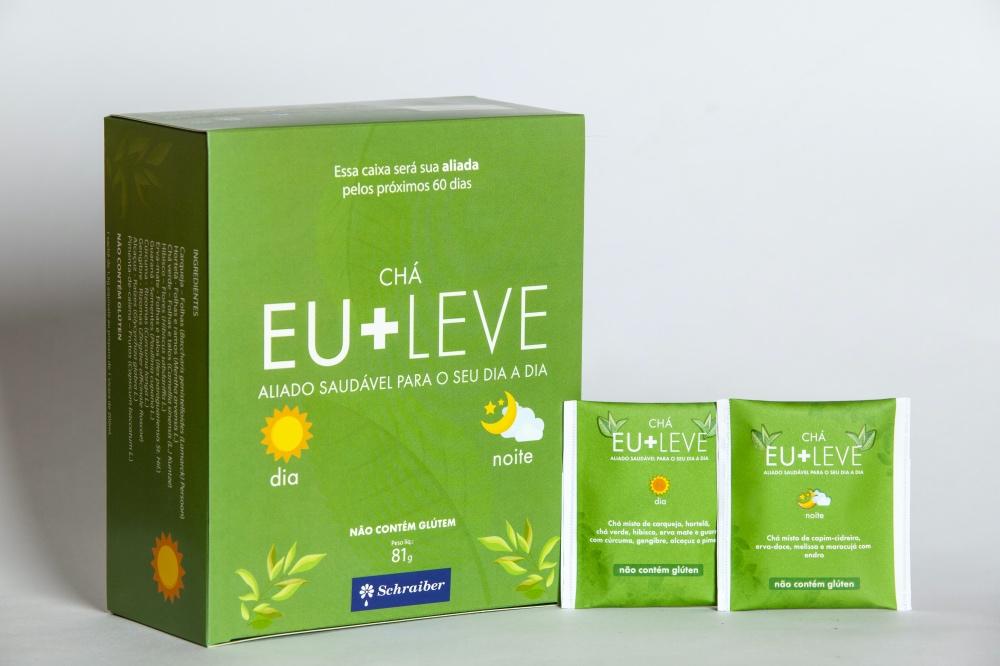 Schraiber lança marca de chá Eu+Leve