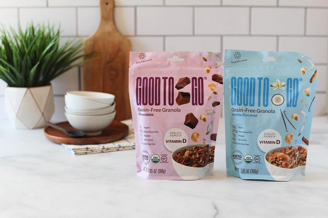 Good to Go apresenta sua granola sem grãos