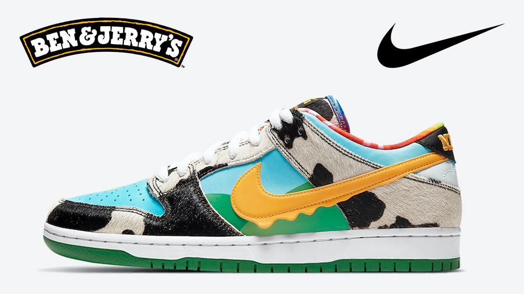 Nike lança tênis inspirado no sorvete Ben & Jerry’s