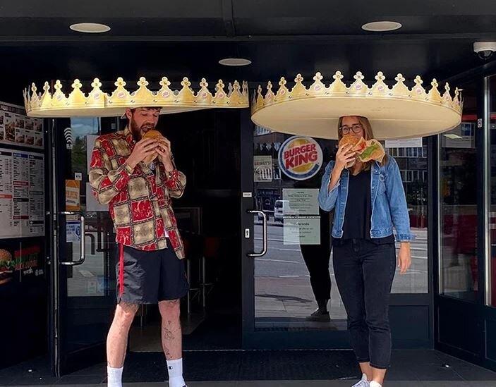 INTERNACIONAL: Burger King testa ações para garantir o distanciamento social