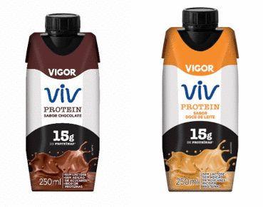 Vigor Viv lança bebida com 15 gramas de proteína