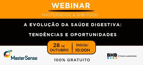 WEBINAR MasterSense & BHB Food 100% Gratuito