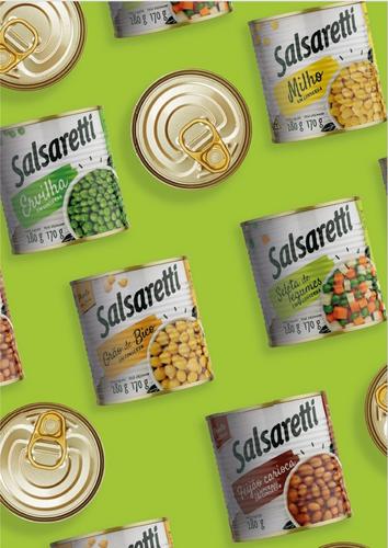 Salsaretti lança vegetais em lata